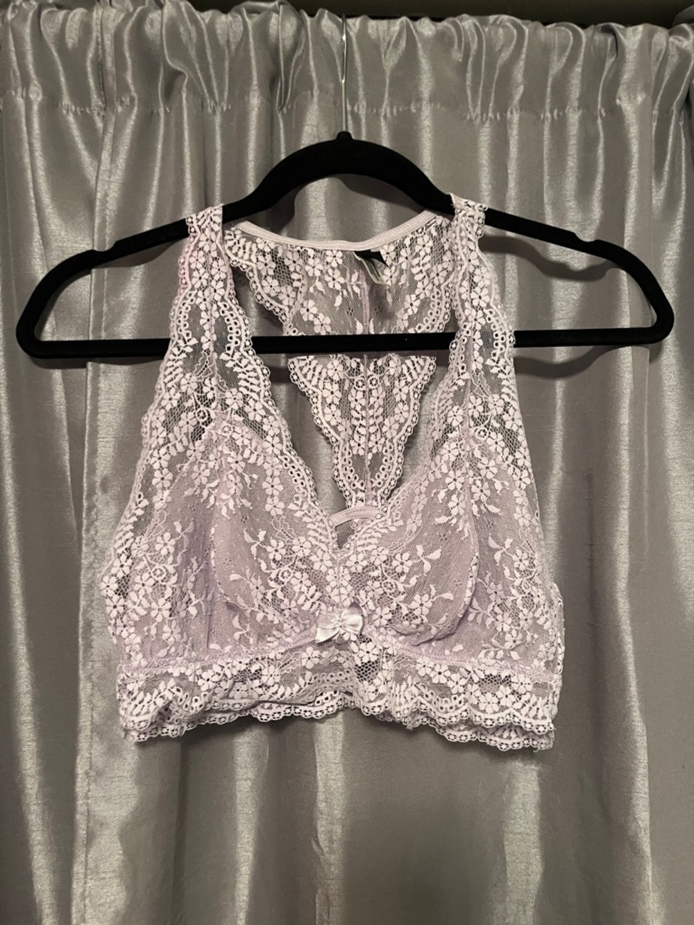 Adore Me Lace Bralette in Light Lavender
